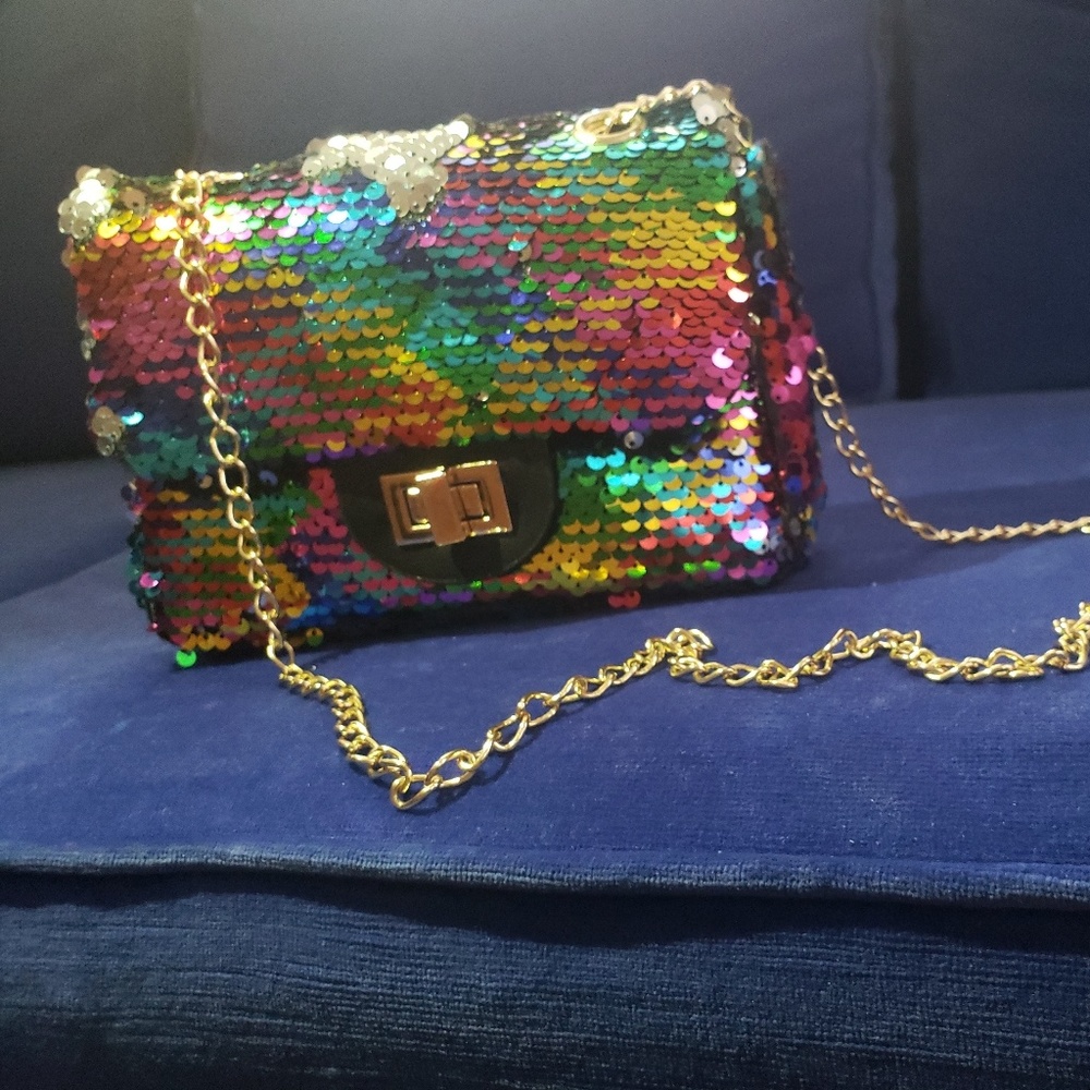 Multi Colored Sequence Purse - image 4